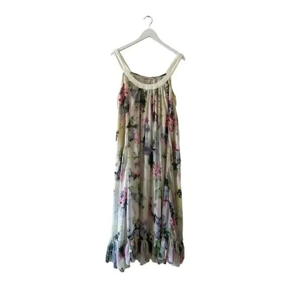 Soft Surroundings  Milk Maid Floral Print Layered Sleeveless SZPXL #1996 - Picture 1 of 16